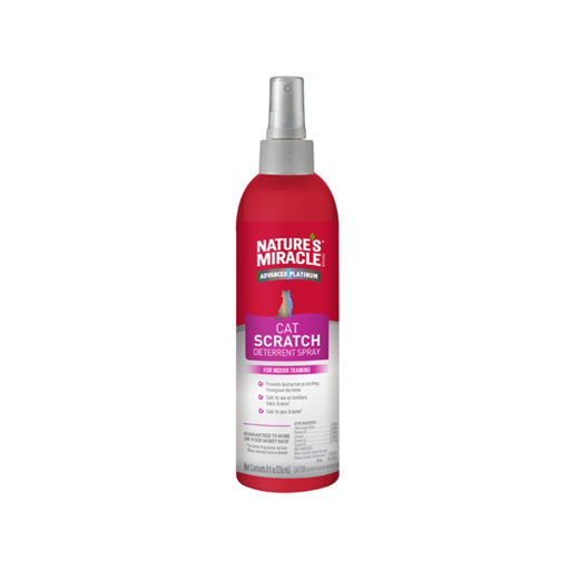 Natures Miracle Advanced Platinum Cat Scratch Deterrent Spray para Gatos