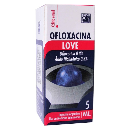 OFLOXACINA LOVE X 5 ML
