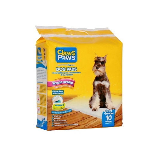 PAÑALES CLAWS & PAWS (10 UNIDADES)
