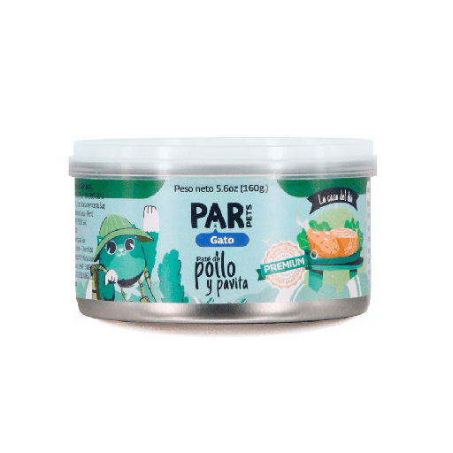 Par Pets Paté de Pollo y Pavita