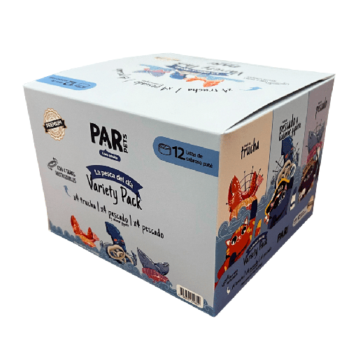 Par Pets Variety Pack La pesca del día