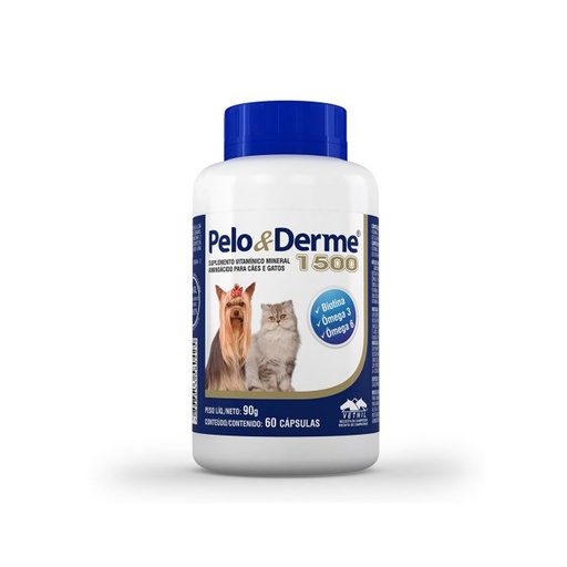 PELO & DERME 1500 X CAPSULA