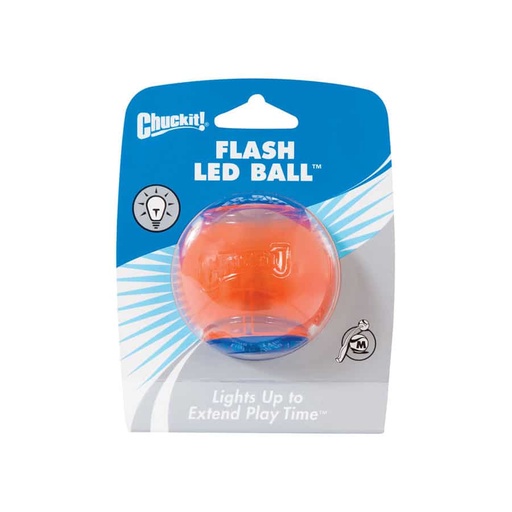 PELOTA FLASH LED BALL CHUCKIT!