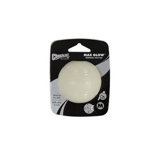 PELOTA MAX GLOW FOSFORESCENTE CHUCKIT! - S