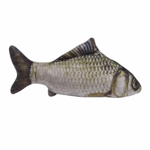 PESCADO DE PELUCHE CON CATNIP CARPA DE RIO CRUCIAN