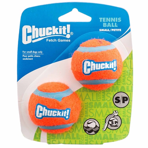 2 PACK PELOTA TENNIS BALL CHUCKIT!