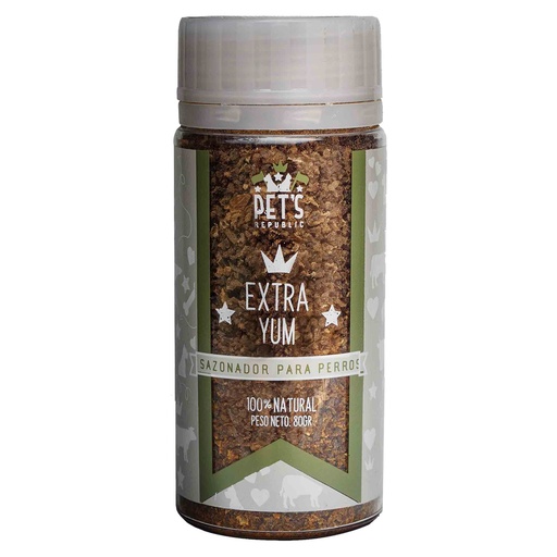 PET'S REPUBLIC SAZONADOR EXTRA YUM HIGADO DE RES 80GR