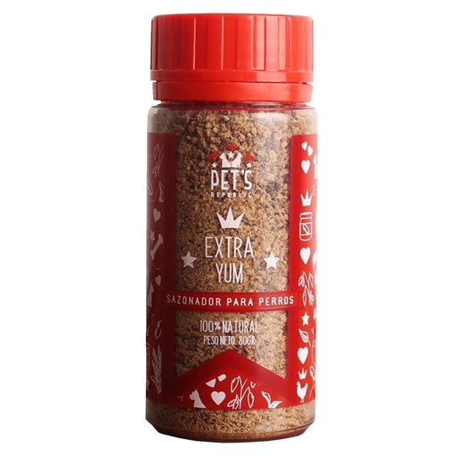 PET'S REPUBLIC SAZONADOR EXTRA YUM ORIGINAL 80GR