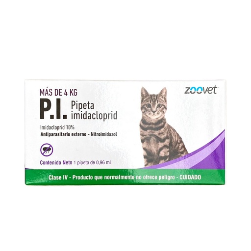 Pipeta Imidacloprid más de 4kg