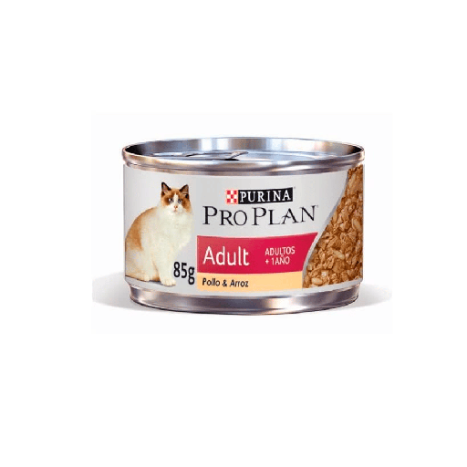 Pro Plan Gatos Adultos Pollo y Arroz 85g