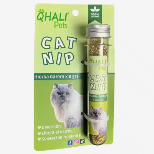 QHALI PETS CATNIP X TUBO 8 GR.