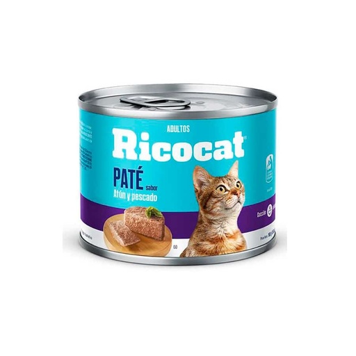 RICOCAT ATUN Y PESCADO ADULTO PATE