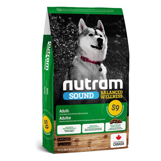 S9 NUTRAM SOUND LAMB ADULT DOG