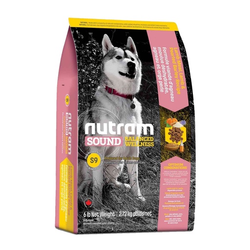 S9 NUTRAM SOUND LAMB ADULT DOG - 2.76 KG