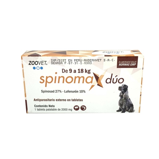 SPINOMAX DUO 9 A 18 KG