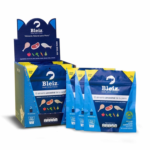 BLEIZ ALIMENTO BARF DESHIDRATADO X SOBRE