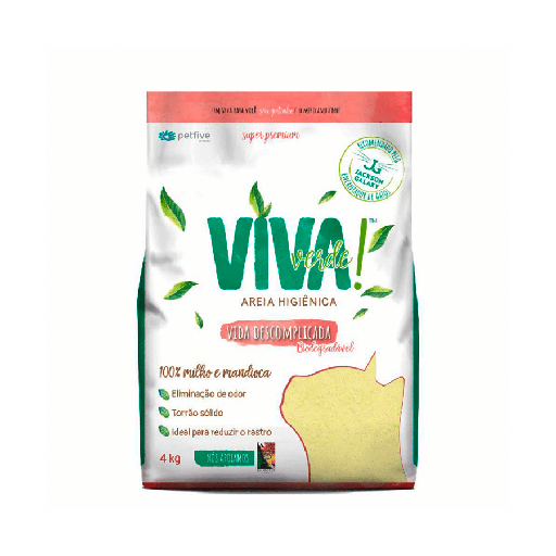 Viva Verde Arena Para Gatos Biodegradable Vida Descomplicada
