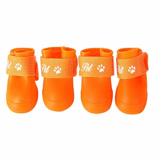 BOTITAS DE SILICONA - NARANJA