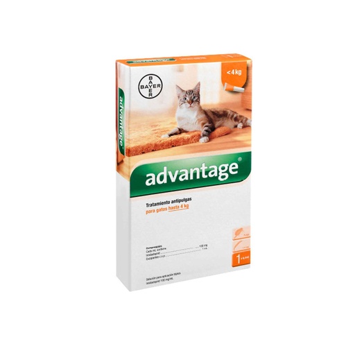 ADVANTAGE GATO 1 X 0.4 ML (0.4 KG)