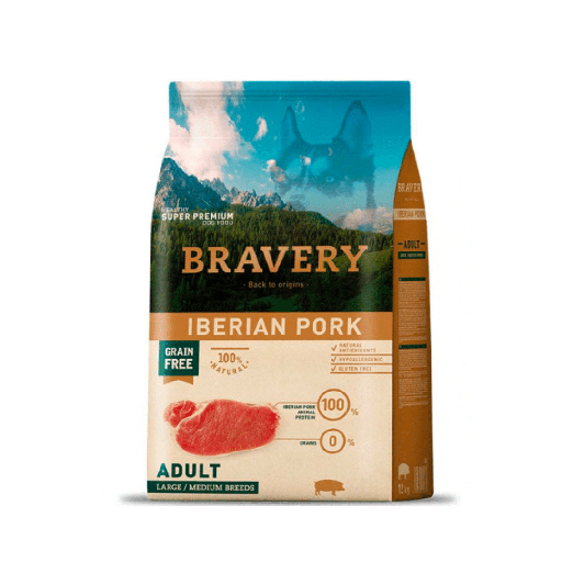 Bravery Light Iberian Pork Adult Large/Medium Breeds