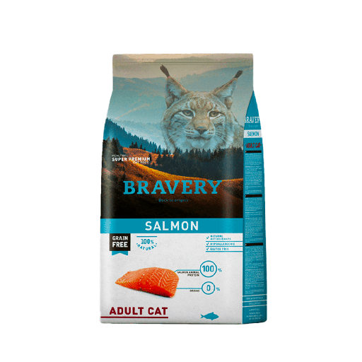 Bravery Salmon Adult Cat