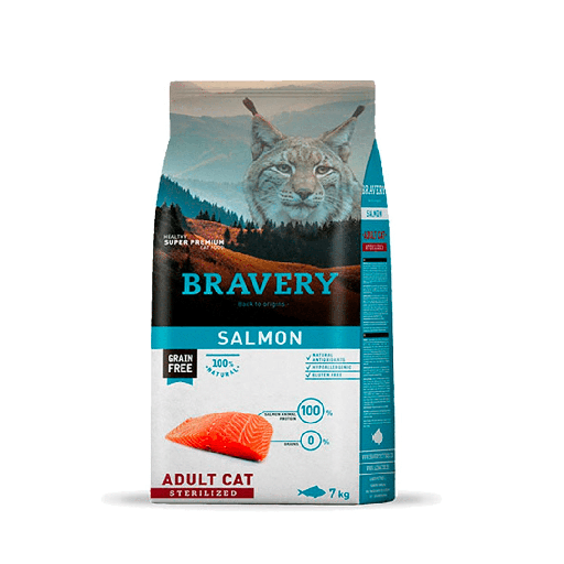 Bravery Salmon Adult Cats Sterilized