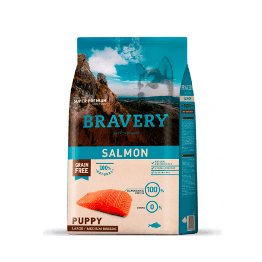 Bravery Salmon Puppy Large/Medium Breeds