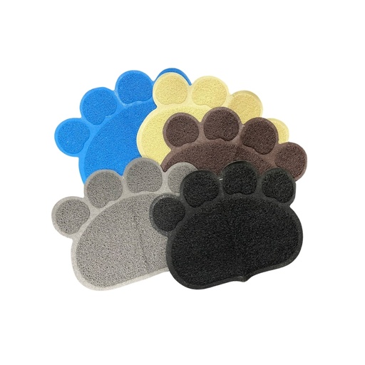 Alfombra forma de huella 30 x 40 cm