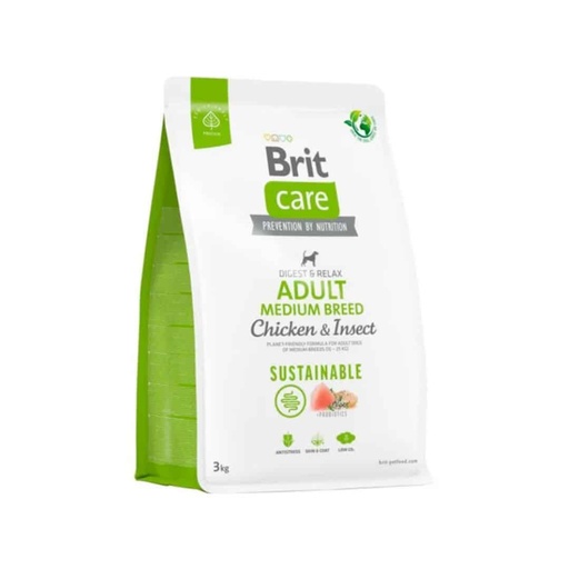 Brit Care Dog Adult Medium Breed Chicken & Insect
