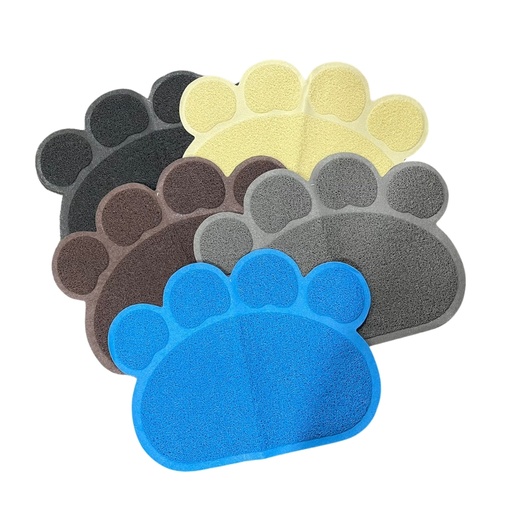 Alfombra forma de huella 60 x 45 cm