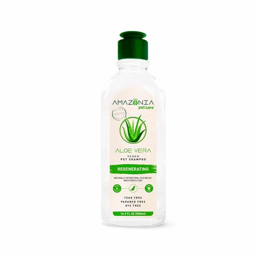 Aloe vera dog & cat shampoo amazonia 500 ml