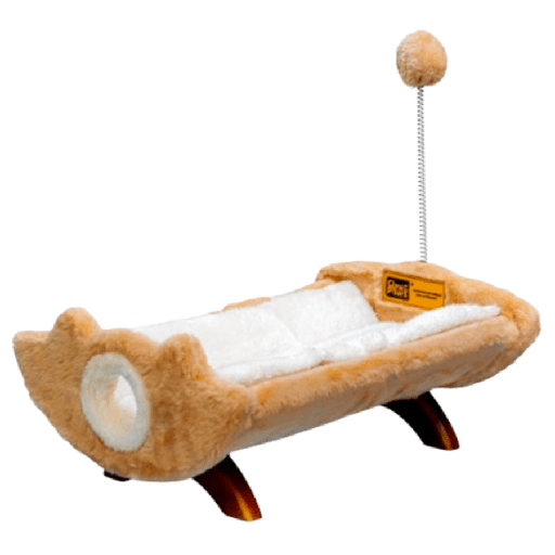 Cama de madera para gatos(48x31x19cm)