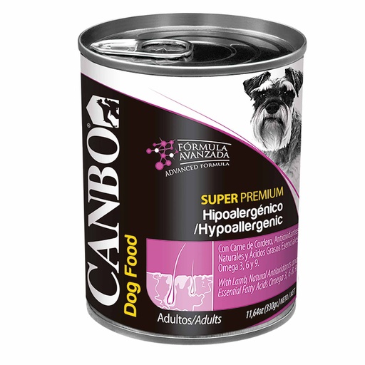 CANBO SUPER PREMIUM ADULTO HIPOALERGENICO PATE