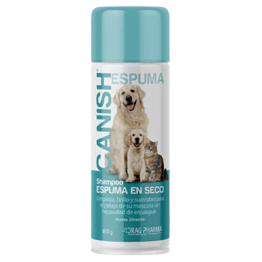CANISH ESPUMA EN SECO SHAMPOO