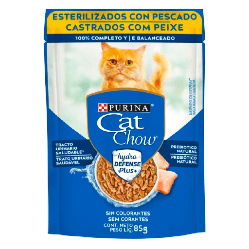 Cat Chow Esterilizados sabor Pescado