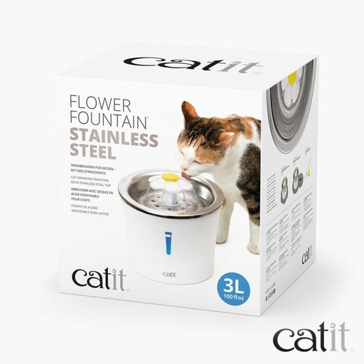 CAT IT FUENTE DE AGUA - ACERO INOXIDABLE