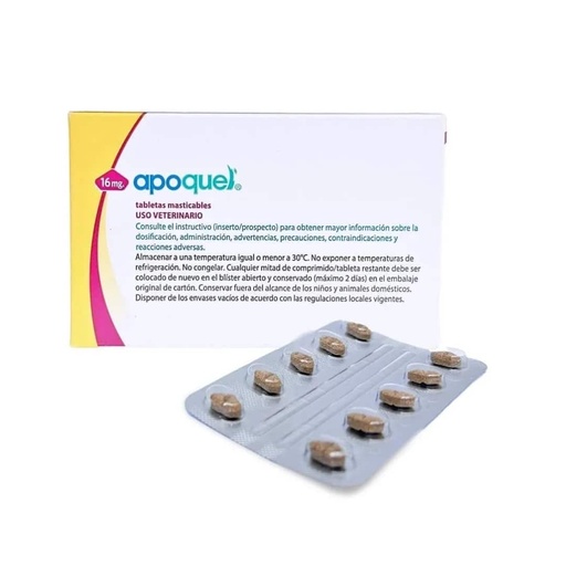 Apoquel Masticable 16 mg x Tableta