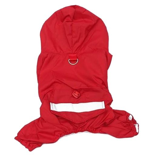 CHAQUETA IMPERMEABLE ROJA