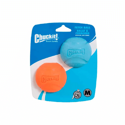 CHUCKIT! FETCH BALL 2 PACK MEDIUM