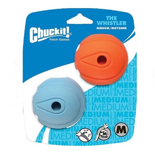 CHUCKIT! THE WHISTLER 2-PACK MEDIUM