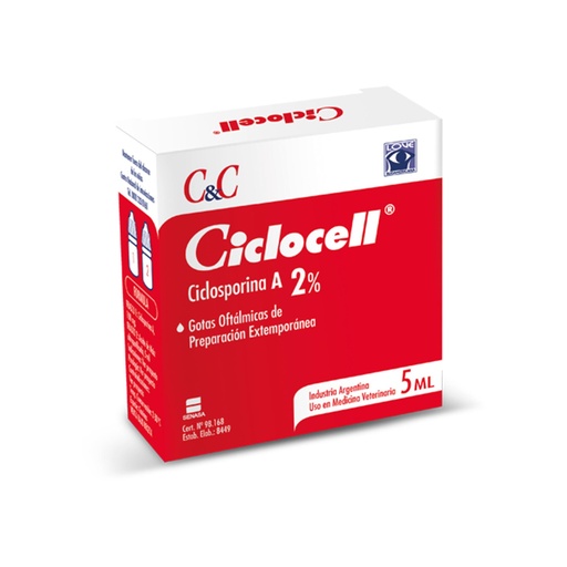CICLOCELL 2% x 5ml