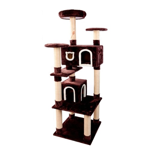 Claws and Paws Rascador para gato 8 Niveles