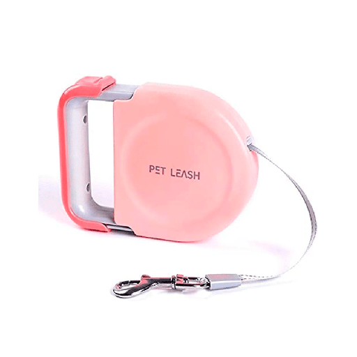 Correa Retráctil – Rosado