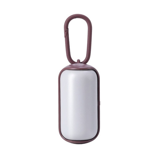 Dispensador de bolsas Gris/Morado