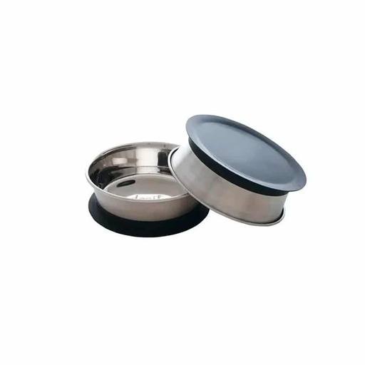 Dog It Comedero Acero Con Stay - Grip Antideslizante 450 Ml