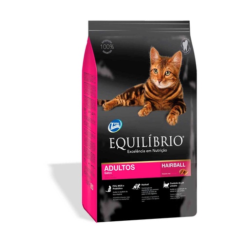 EQUILIBRIO ADULT CATS ALL BREEDS HAIRBALL